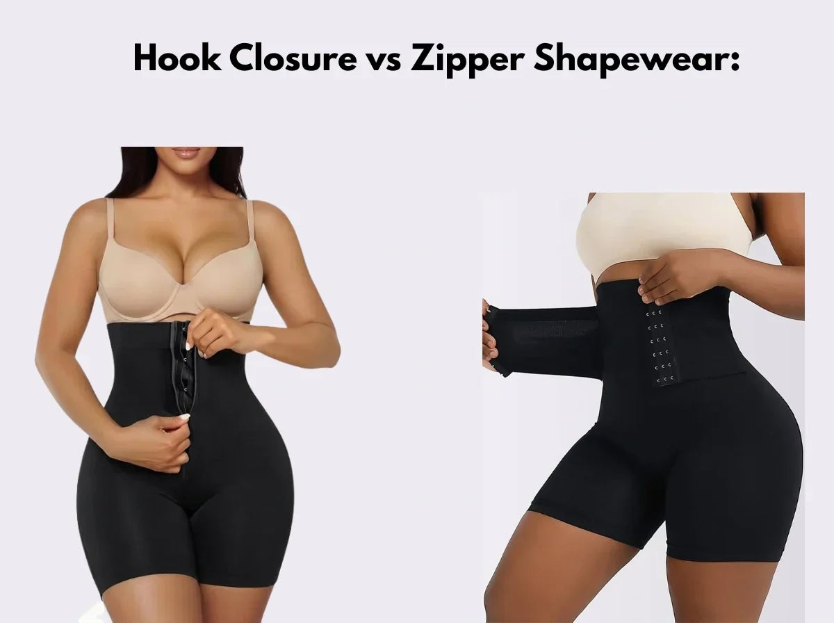 Hook Closure vs Zipper Shapewear: Which Is Easier to Wear?
