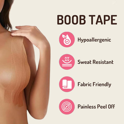 Invisible Reusable Breast Lift Bunny Ups for backless and strapless outfits4