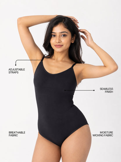 Tapsara Women's Seamless Compression Bodysuit for Everyday Wear7