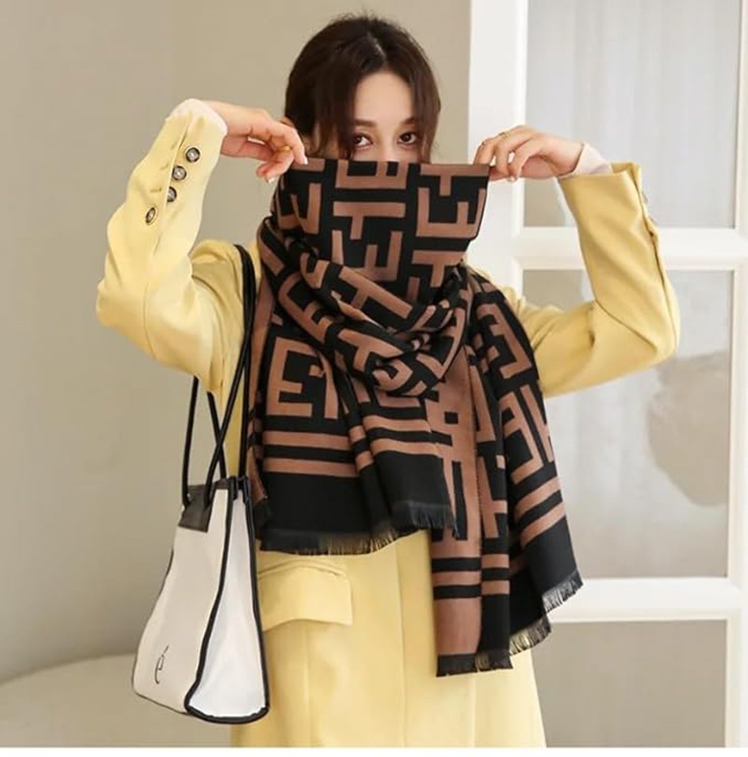 premium-soft-chiffon-brown-scarf-for-women