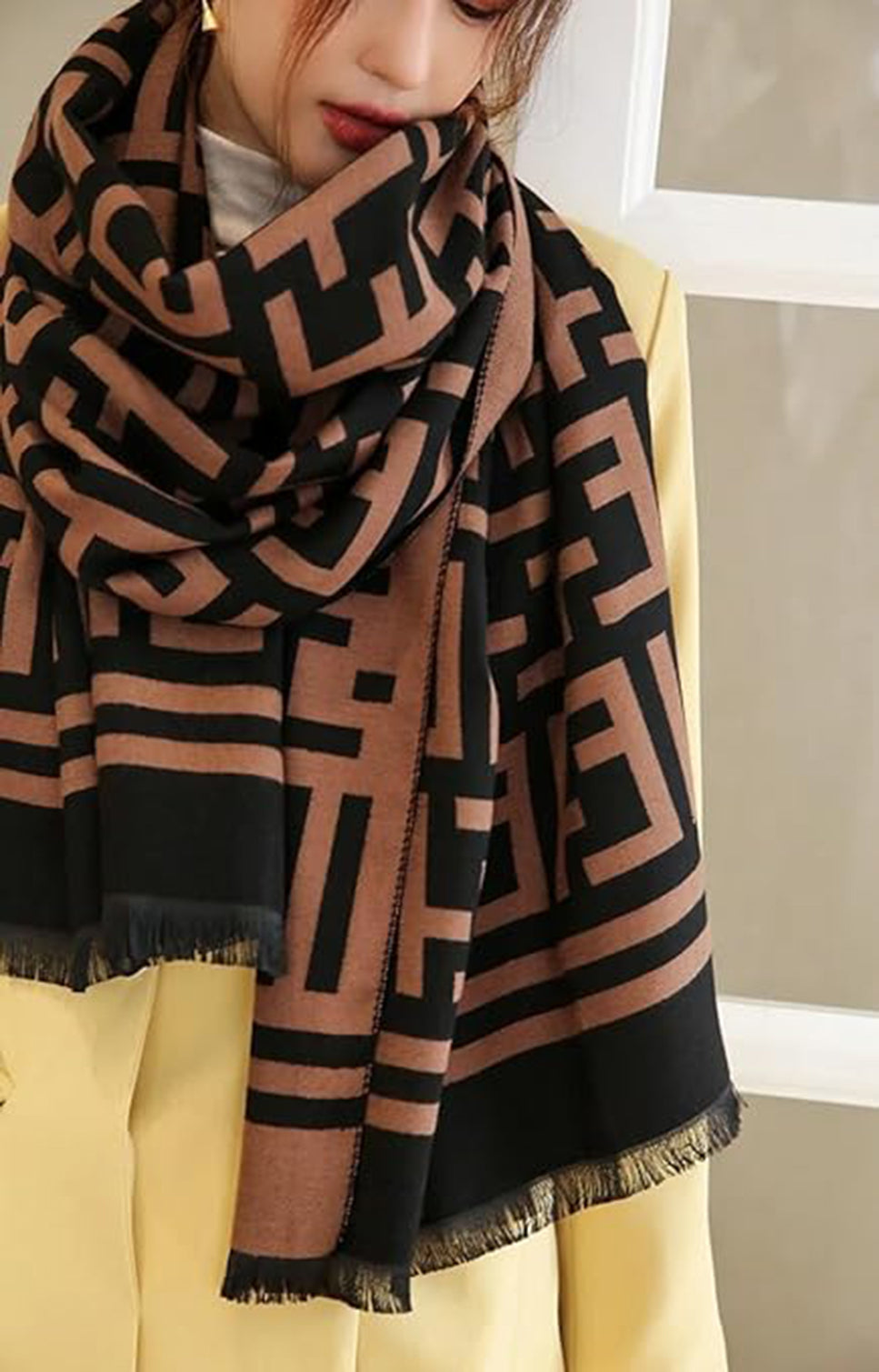 premium-soft-chiffon-brown-scarf-for-women