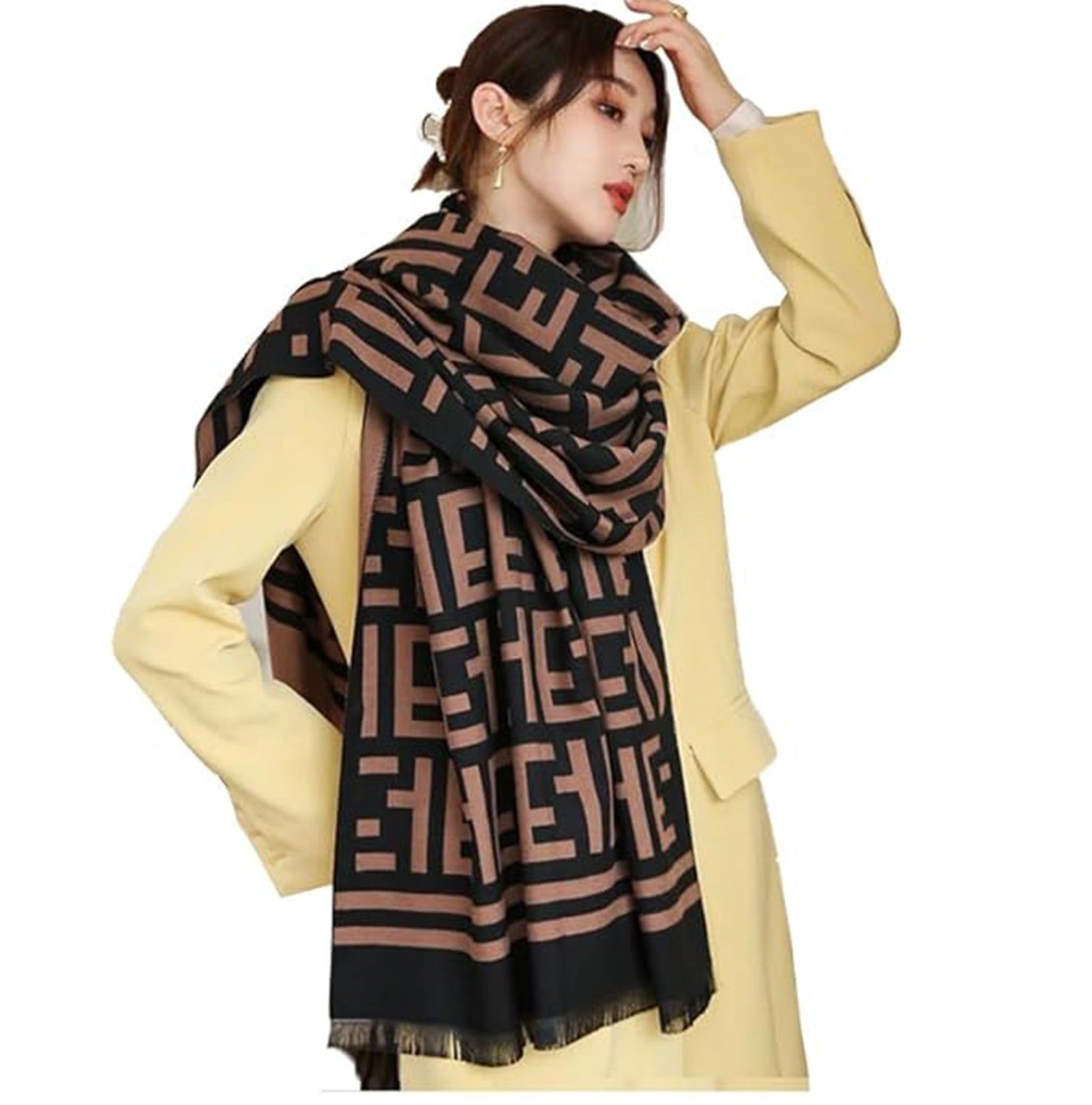 premium-soft-chiffon-brown-scarf-for-women