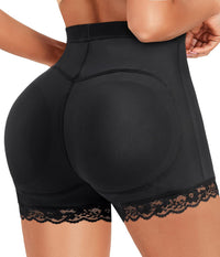 Padded Underwear Butt Lifting Panties Built-In Fake Butt Pads