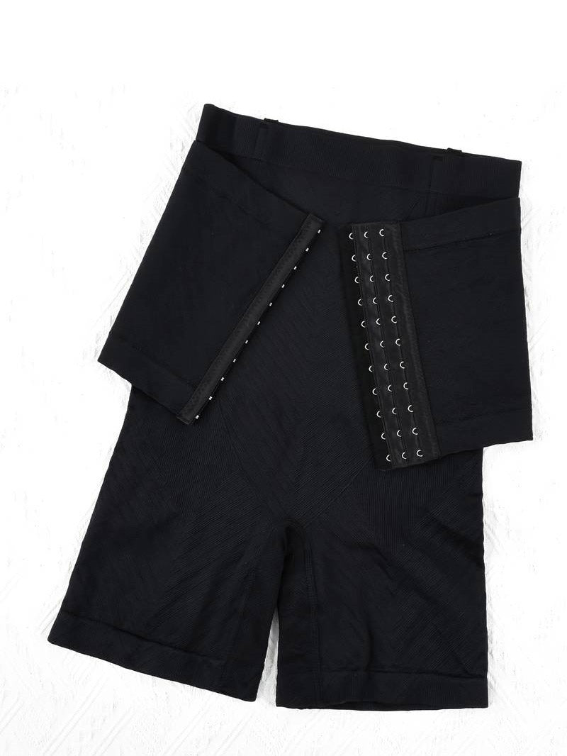 black-seamless-tummy-control-shorts