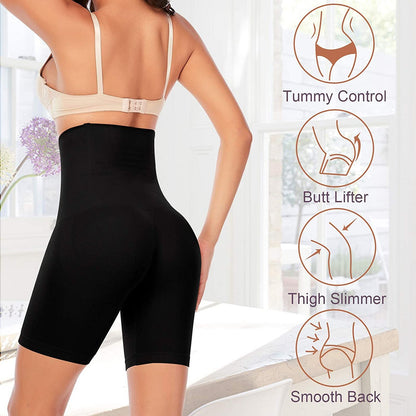 Black Women Slimming Compression Shorts12