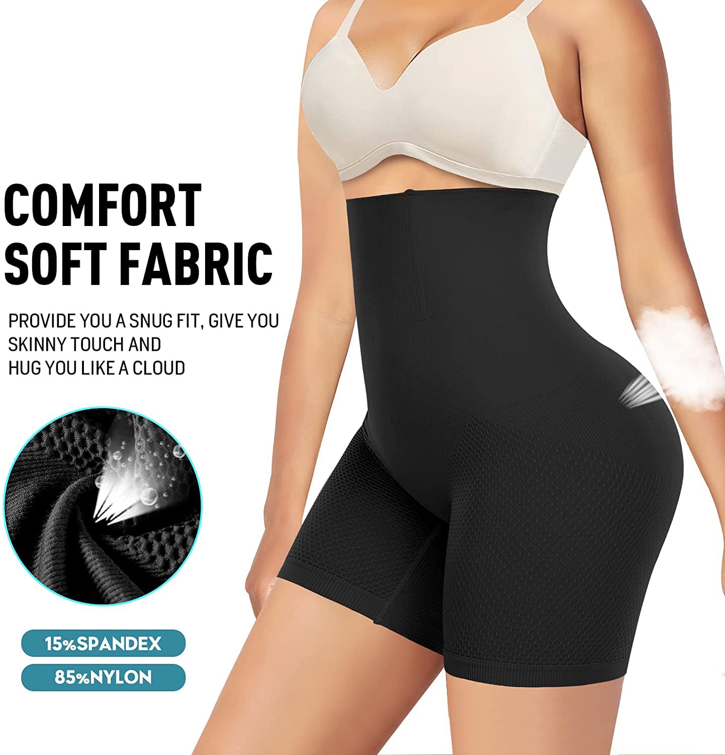 black-seamless-body-shaper-shorts-for-women