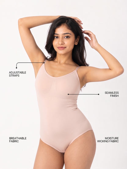 Tapsara Seamless Snatched Bodysuit for Women with Firm Tummy Control12
