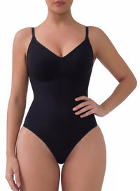 Thong Tummy Control Bodysuit – Seamless Body Shaper